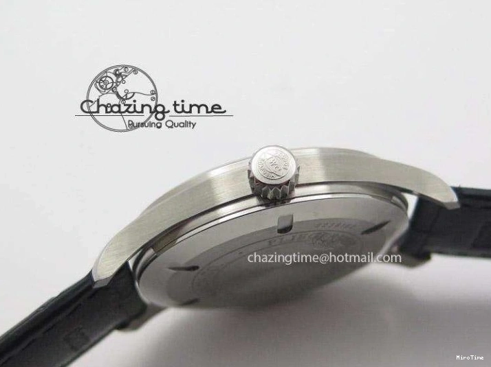 MIROTIME 0501 Mark XVI 1:1 Best Edition MK Maker SS Black Dial A2892 On Black Leather Strap Chic 7371